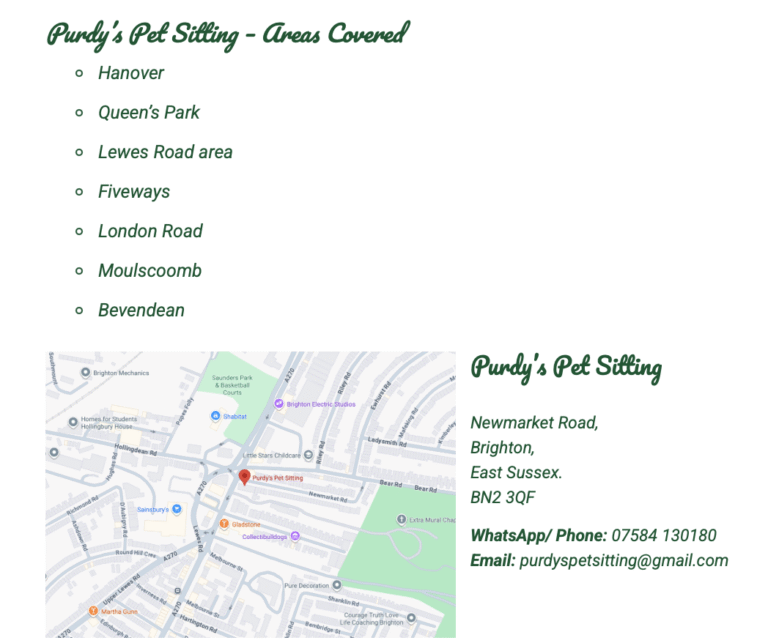 Areas Covered Hanover Queens Park Lewes Road Area Fiveways London Road Moolscomb Bevendean